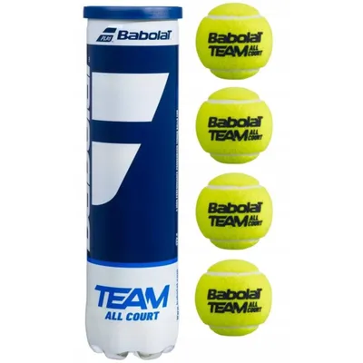 Produktbild von Babolat Team All Court Yellow 4 Balls