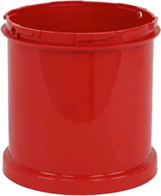 Produktbild von Zusatzsegment rot, PP, Höhe 160 mm, für modularen Absperrpfosten Best.-No. 96662