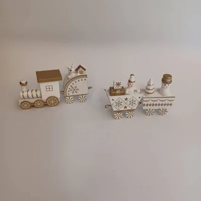Obrázek produktu pro DECOLED Dekorace, vláček, 22,3 x 7,2 x 2,8 cm, bílá