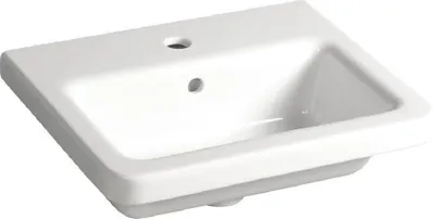 Immagine prodotto di Sapho City - Lavabo 500x400 mm, con sfioratore, foro per rubinetto, bianco KE050