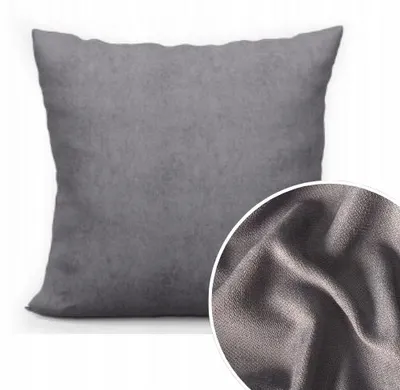 Produktbild von Markizeta Dekorative Kissenhülle 40x40 cm Dunkelgrau Velour