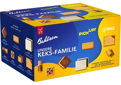 Produktbild von Bahlsen Unsere Keks-Familie 4x280g