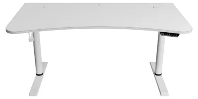 Produktbild von Arozzi Arena Moto Elektrisch Gaming-Schreibtisch - 160 x 82 x 73-117 cm - Weiß