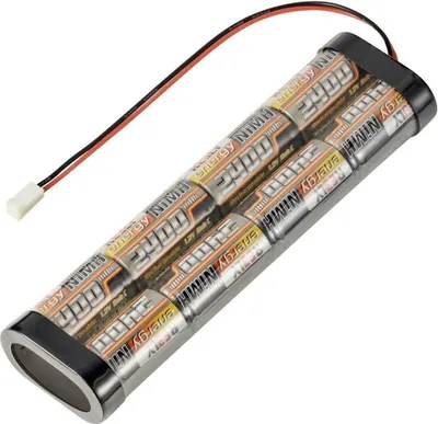 Produktbild von Reely Modellbau-Senderakku (NiMh) 9.6 V 2400 mAh Zellen-Zahl: 8 Sub-C Sub-C Stick Futaba