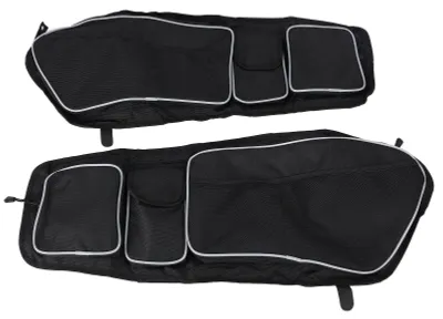 Image de Lot de 2 sacoches avant imperméables pour portes latérales, en remplacement des sacoches d'outils d'origine, pour Polaris RZR PRO, XP PRO, XP 4, RZR PRO R, PRO R 4, Turbo R, Turbo R 4 (modèles 2020-2024)