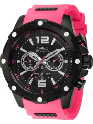 Produktbild von Invicta I-Force 43000 Herrenuhr - Quarzwerk - Edelstahl mit schwarzem Zifferblatt - 50 mm