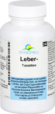 Produktbild von SYNOMED Leber-Tabletten, 240 St. Tabletten