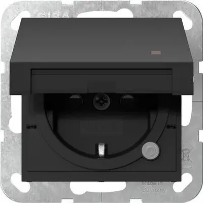 Produktbild von GIRA 4552005 SCHUKO KD Kontroll + SH Sys (4552005)