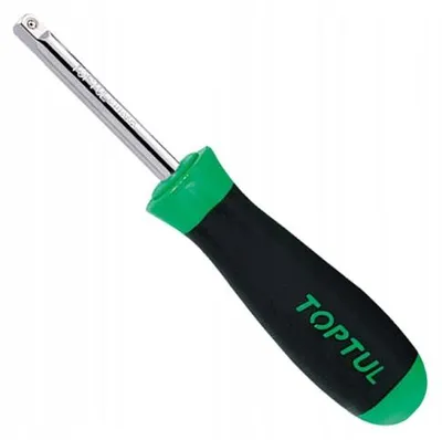 Produktbild von Toptul Ratsche mit Griff 1/4 Zoll 165 mm für Stecknüsse