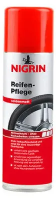 Produktbild von NIGRIN Reifenpflege Schaum-Reiniger, 500 ml, schützt Autoreifen vor UV-Strahlen,