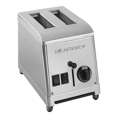 Produktbild von MILANTOAST-2-Sitzer Toaster Edelstahl 220-240 V 50/60 Hz 1,37 kW