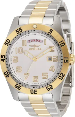 Obrázok produktu pre Invicta Specialty 6693 Pánske Hodinky - Quartz Pohyb - Nerezová Oceľ s Bílým Ciferníkom - 44 mm