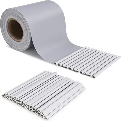 Obrázok produktu pre Happyment Ochranná sieť Deluxe – Ochrana pred vetrom a pohľadmi – PVC – Sivá – 35 metrov