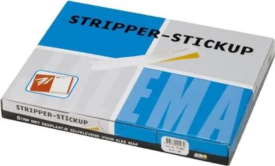 Zdjęcie produktu dla Paski zszywające Stripper-Stickup 150 x 20 mm samoprzylepne PU=100 sztuk