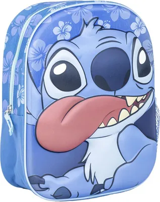 Obrázek produktu pro Batoh do školky 3D Stitch blue