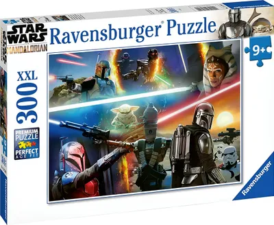 Zdjęcie produktu dla Ravensburger - Puzzle 300 XXL Mandalorianin - Ravensburger - (Zabawki / Puzzle)