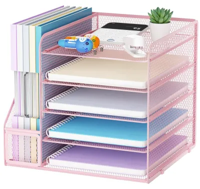 Obrázek produktu pro Organizér na psací stůl se 5 přihrádkami do kanceláře