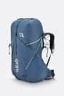 Produktbild von Rab Muon ND ultraleichter Damen Rucksack 40 Liter mit Rollverschluss Tempest Blue