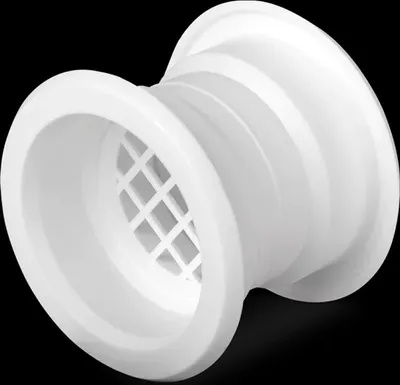 Produktbild von Türlüftungshülsen 35-40 mm (6 Stück) - versch. Farben Weiss