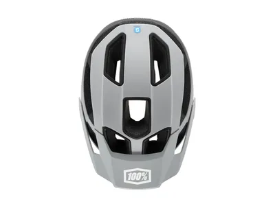 Produktbild von 100% Altec helmet w/Fidlock S/M Grey Fade - leichter All-Mountain-Helm mit Sm...