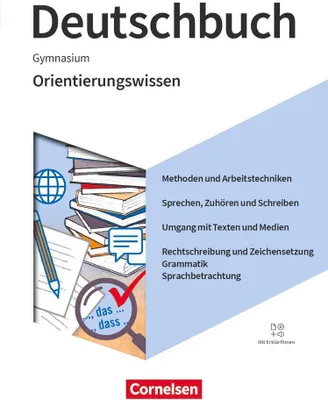 Produktbild von Deutschbuch Gymnasium 5.-10. Schuljahr - Zu den Ausgaben e Allgemeine Ausgabe und Niedersachsen 2019- Orientierungswissen - Schulbuch