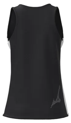 Produktbild von Mizuno Damen TEAM MZNRB Singlet Tanktop - U2EAB766, Farbe:Schwarz, Textil:XXL