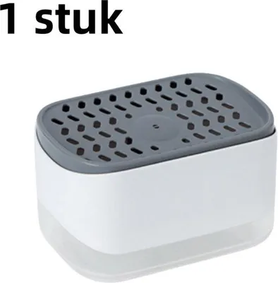 Obrázek produktu pro Automatický dávkovač mýdla do kuchyně, 350 ml čisticího prostředku, bílý