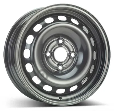 Obrázok produktu pre železné ráfiky ALCAR ACCIAIO 9110 6x15 4x108 ET 37 BLACK