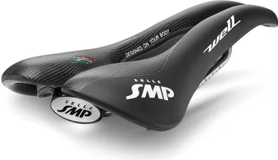 Produktbild von Selle SMP Sedlo Well black unisex 280x144mm nerezová ocel