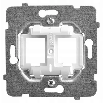 Produktbild von OSPEL M1GPK Keystone Netzwerkdose Weiß RJ45 Cat 5E