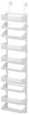 Obrázek produktu pro Organizér do spíže, 6úrovňový design, odolná ocelová konstrukce, bílá B