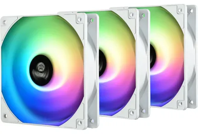 Obrázok produktu pre Enermax HF120 - Gehäuselüfter - 120 mm - weiß (Packung mit 3)