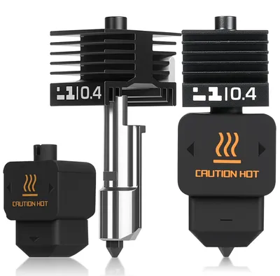 2er-Pack H2D Hotend 0,4 mm gehärteter Stahldüse, Ersatz für 3D-Drucker