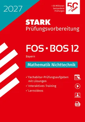 Produktbild von STARK Mathematik NT 12. Klasse - Abitur FOS/BOS 2027 Bayern - Prüfungsvorbereitung