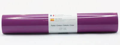 Produktbild von Kreativplotter Vinylfolie glänzend VIOLETT 30,5x300 cm