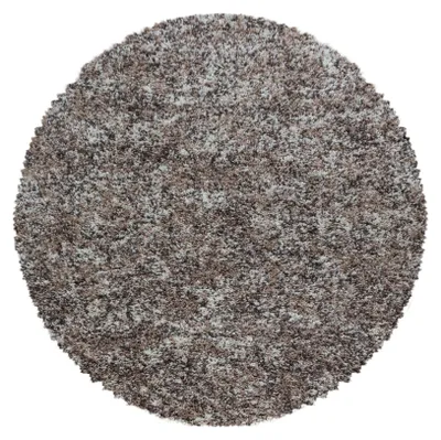 Produktbild von Enjoy Shaggy teppich hochflor rund Ø 80cm beige