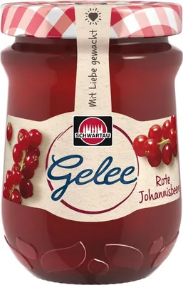 Zdjęcie produktu dla Galaretka z czerwonej porzeczki Schwartau, 200g