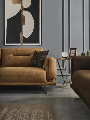 Produktbild von Wohnzimmer Sofa 3 Sitzer Textil Polster Dreisitzer Couch Italienische Möbel