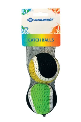 Productafbeelding van Schildkröt - Reserveklettballen voor funsport (2 ballen, rood+oranje/zwart) in een netzak