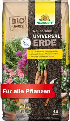 Produktbild von Neudorff NeudoHum UniversalErde 40 Liter torffreie  Erde