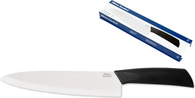 Keramikmesser, 20 cm, weiß, spülmaschinengeeignet