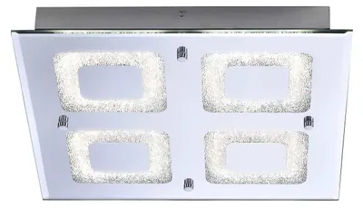 Produktbild von LISA Leuchten Direkt Deckenleuchte, chrom 1xLED-Board 24W 4000K Innenleuchte, IP20