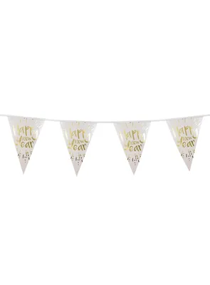 Produktbild von Wimpelgirlande Happy New Year 4m