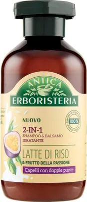 Produktbild von Antica Erboristeria 2 in 1 Shampoo & Balsam Latte di Riso & Passionsfrucht