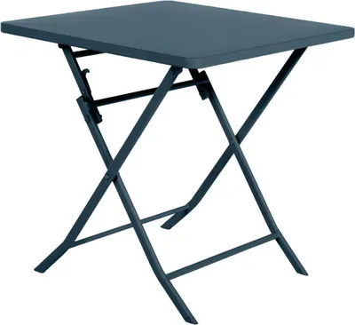 Produktbild von Quadratischer Klappbarer Gartentisch Greensboro Öl - 2 Sitze - Hespéride