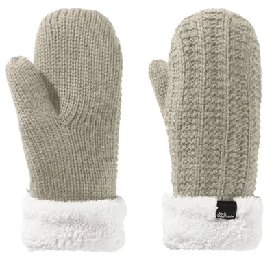 Produktbild von Jack Wolfskin Women's Highloft Knit Mitten Einfinger-Winterhandschuh mit Kunstfell S