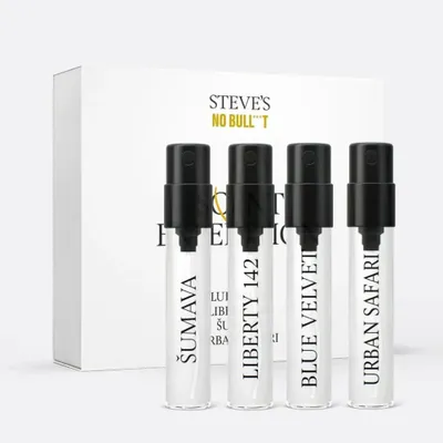 Immagine prodotto di Set di campioni di profumi Steves, 4 x 2 ml