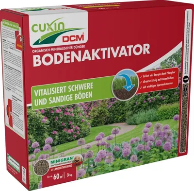 Produktbild von Cuxin DCM Bodenaktivator 3 kg Gartendünger Rasendünger