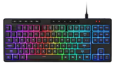 Produktbild von Redragon K516 TKL Kabelgebundene Membran Tastatur RGB 87 Tasten – Schwarz