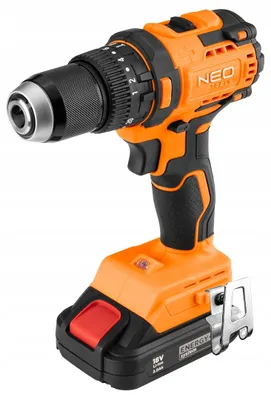 Produktbild von NEO TOOLS Akku Schlagbohrschrauber 18V - Akku-Schlagbohrmaschine (13 mm Schnellspannbohrfutter, ohne Akku und Ladegerät)